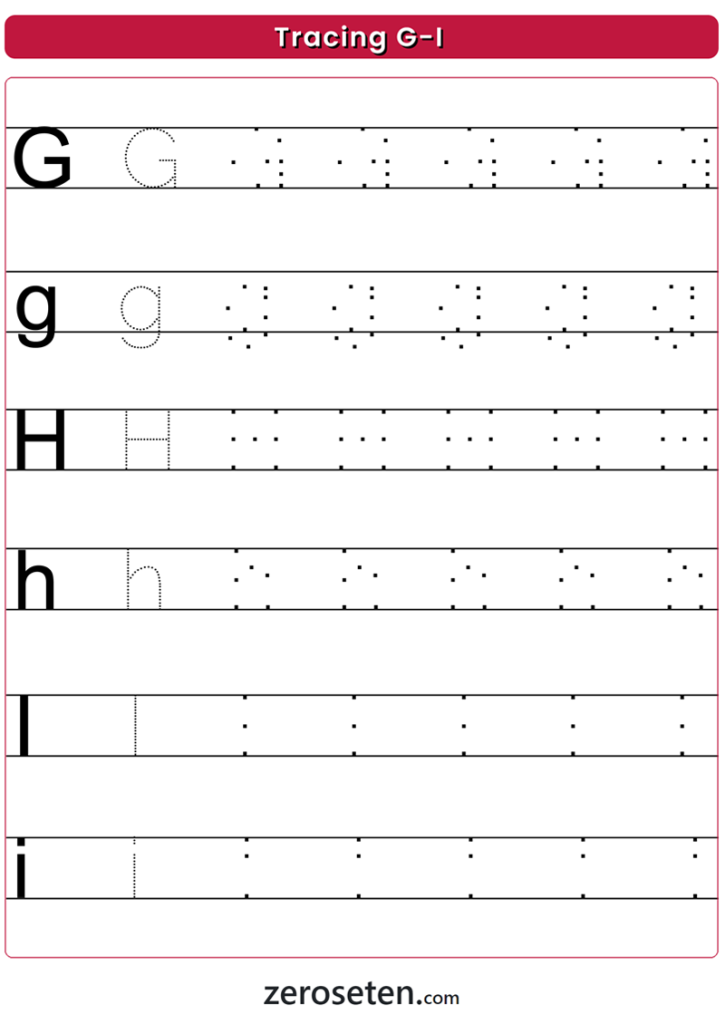 Tracing G-I - Zero se Ten Blog